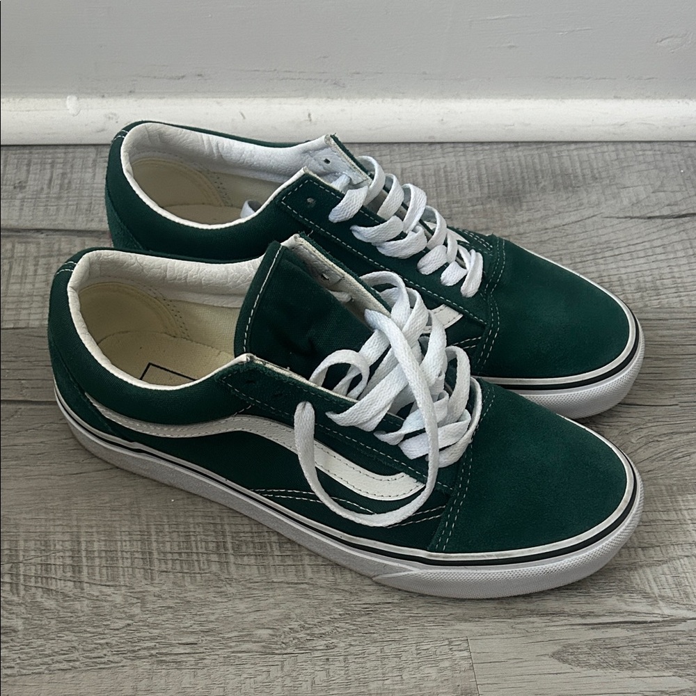 Green Vans Men's Sneakers